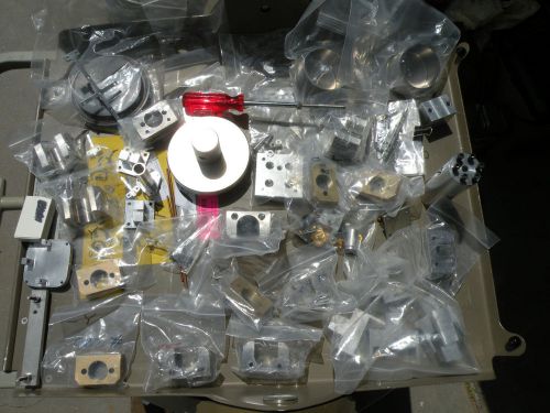 Assorted machined stainless steel &amp; aluminum lab mounting hardware for sale