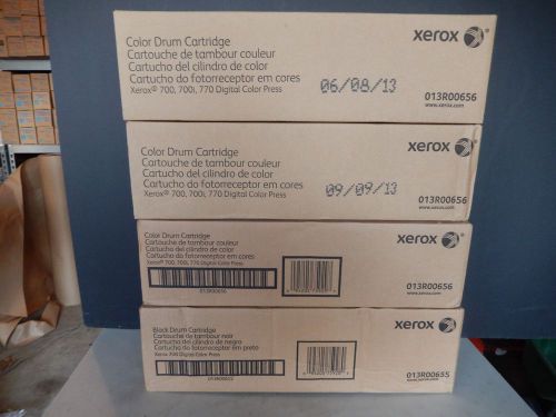 XXEROX 700 - 2- COLOR DRUMS AND 1 BLACK DRUM. NIB, FACTORY SEALED
