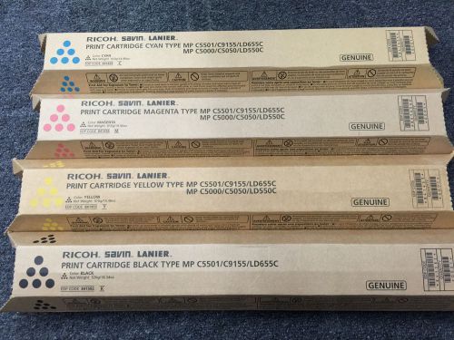 Genuine Ricoh CMY Full Toner Set 841453/841454/841455