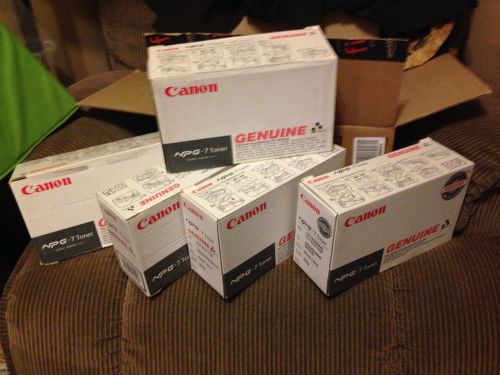 5 boxes genuine Canon NPG-7 toner  NP6025 - NP6030 - NP6330