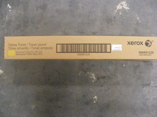 Xerox 6R01222 Yellow Toner Cartridge  NOS