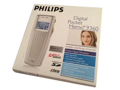 Philips digitales handdiktiergerat dpm 9360 for sale
