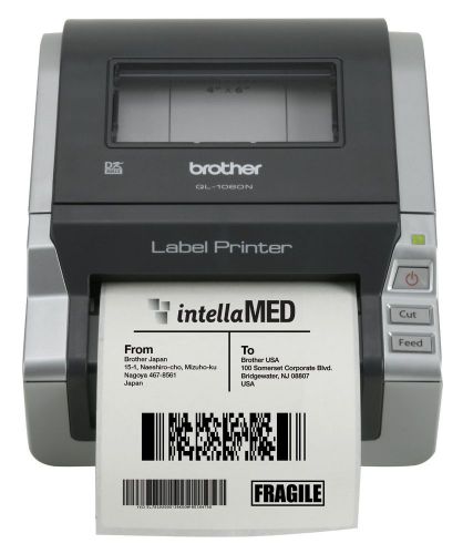 Brother network ready 4&#034; wide label printer (ql-1060n) for sale