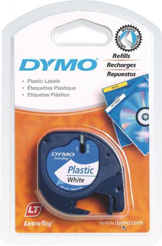 Dymo LetraTag Tapes 91331 PEARL WHITE Plastic Refill Labels for Letra Tag &amp; QX50