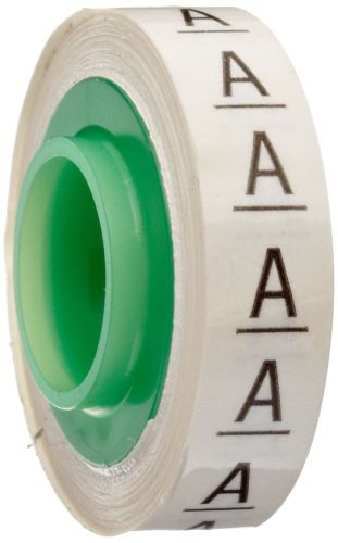 3M Scotch Code Wire Marker Tape Refill Roll SDR-A, Printed with &#034;A&#034; (Pack of 10)
