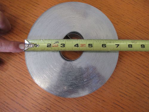 ZINC METAL EMBOSSING TAPE 7/8&#034; WIDE .018 Thick 120&#039; per roll