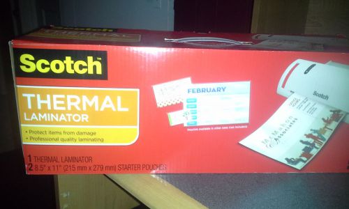 Scotch Thermal Laminator Opened but never used
