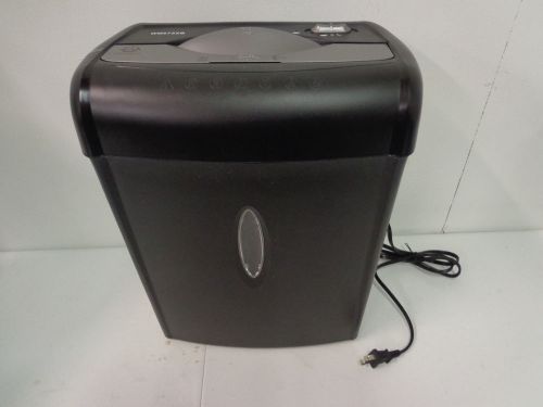6-sheet crosscut shredder with easy lift handle for sale