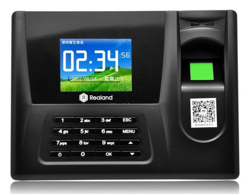 2.8&#034; Color TFT Fingerprint RFID Card Password Time Attendance Clock Recorder TCP