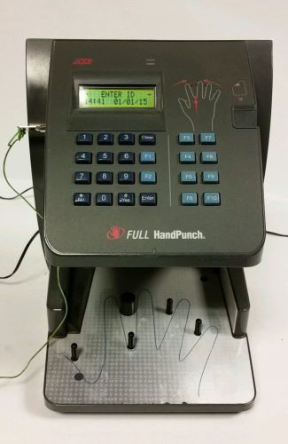 HP-4000 HP 4000 ADP Full Handpunch time clock with Key and Adapter