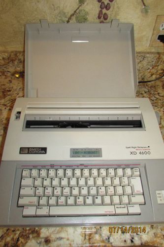 Smith Corona XD 4600 Spell-Right Memory Dictionary Electric Typewriter