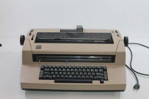 IBM Correcting Brown Selectric III Typewriter - Powers on
