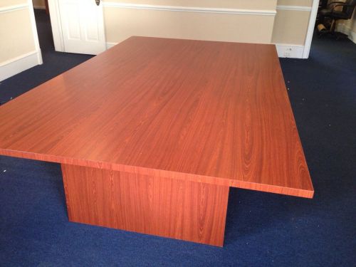 8FT LONG CONFERENCE TABLE in CHERRY COLOR LAMINATE