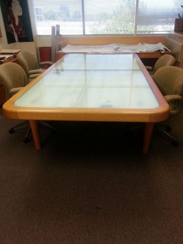 Drafting table with lights/conference table - black friday sale for sale