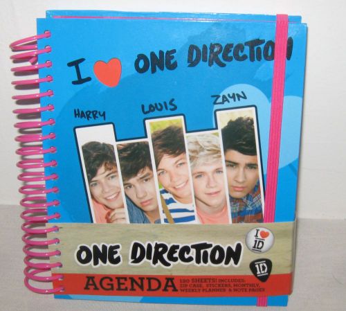 FREE SHIP! BRAND NEW~**ONE DIRECTION** AGENDA~WEEKLY &amp; MONTHLY PLANNER~STICKERS~