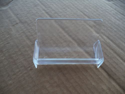 New CLEAR   Business Card Holder Display LOT OF 5