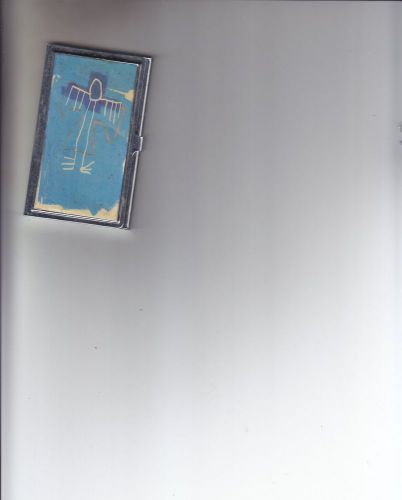 Jean Michel Basquiat Stick Figure Business Card Holder Credit Card Case!