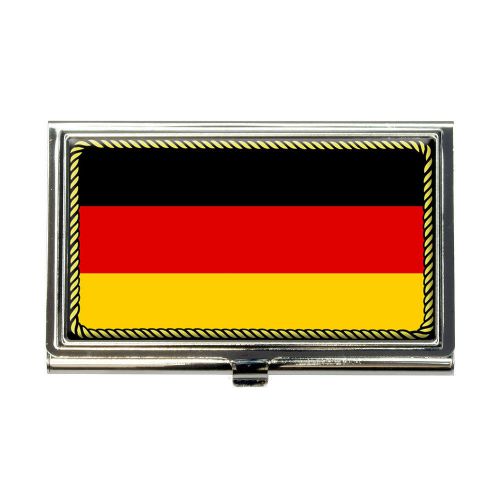 Flag of germany business credit card holder case for sale