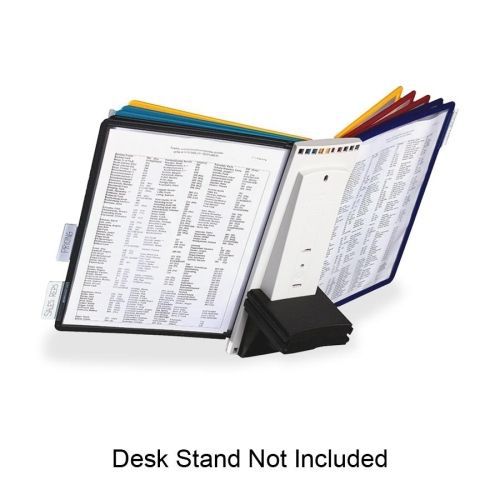 Durable Sherpa Desk Extension - 10 Panels - Letter Size - 1 Each - Assorted