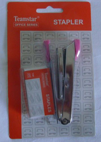Teamstar Office stapler &amp; 1000 pcs No 10 staples