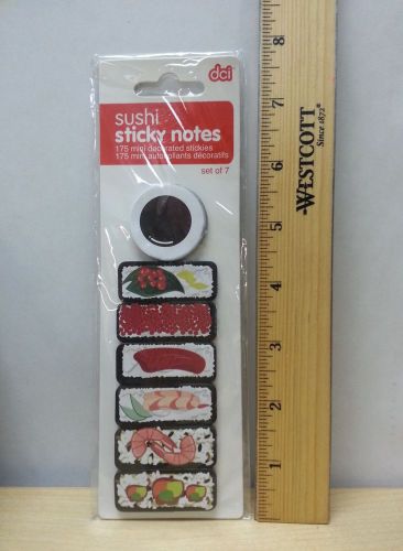 Sushi Sticky Notes