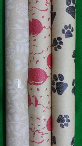 3 Rolls of Gift Wrap and 12 Ct. of Magic Scotch Tape Value Pack-Holiday Bundle