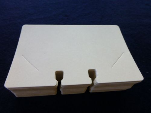 ROLODEX SLOTTED BUSINESS CARD HOLDERS- 100 EA PACKAGE- PRE OWNED