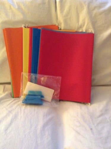 Smead Colored Hanging Folders - Letter 8.5&#034; x 11&#034; 1/3 Tab Cut on