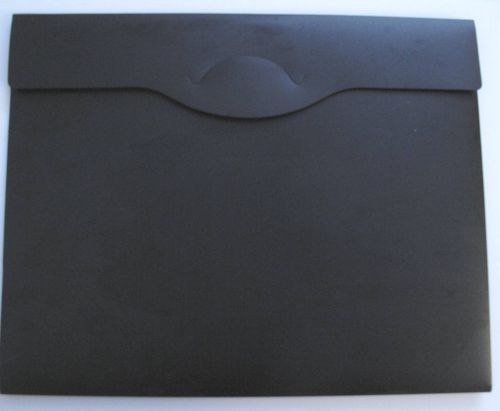 Avery Dennison Secure Lock Two Pocket Folder Black, Letter, business card holder