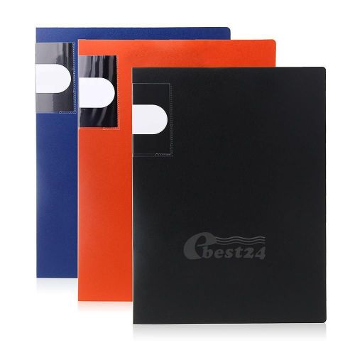 File Cover Folder Clip Holder for A4 Paper Document Office School