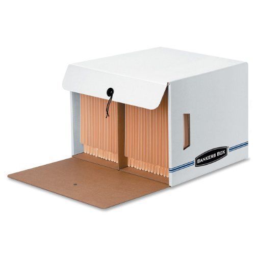 Bankers Box Side-tab Drop-front - Letter - Taa Compliant - Stackable (fel00061)