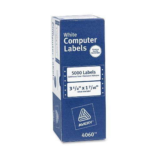 Avery address label - 3.50&#034; width x 1.43&#034;, 4.25&#034; length - 5000 / box - (ave4060) for sale