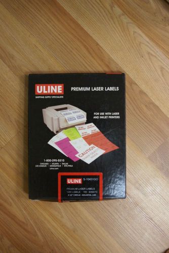 Uline Premium Laser Labels