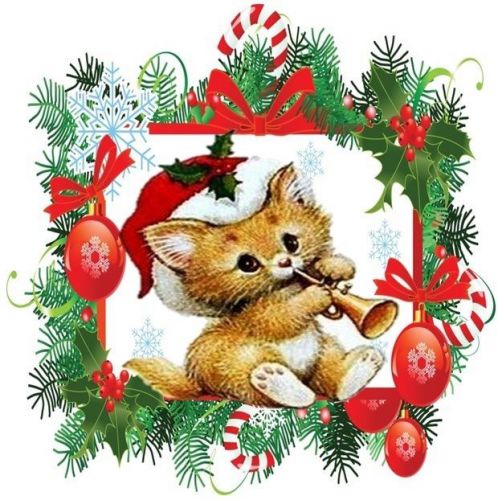 30 Personalized Christmas Animals Return Address Labels Gift Favor Tags (xa12)