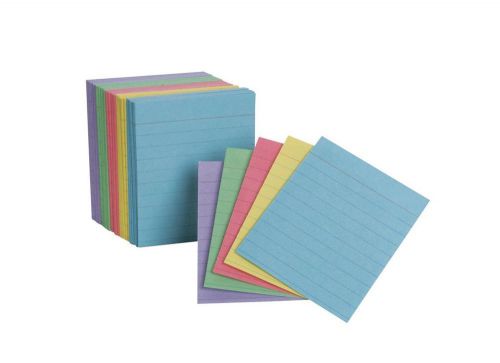 10 PACK Oxford Half Size Index Cards, 3 x 2.5, Ruled, 200 Cards per Pack
