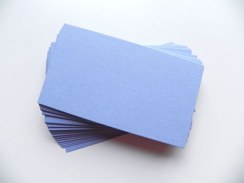 100 Periwinkle Blank Business Cards 80 lb. Cover 89mm x 52mm- 3.5 x 2 Purple