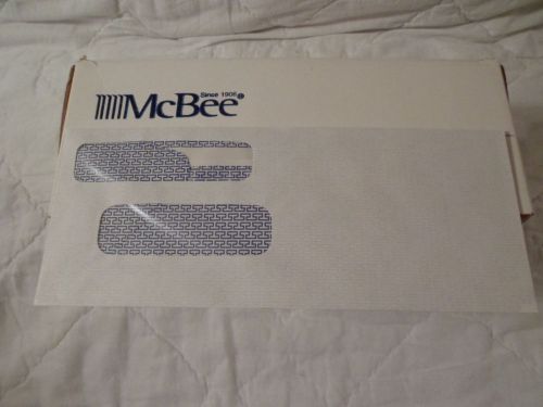 191 McBee Double Window Envelopes FP-700-E
