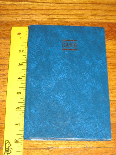 Cash Ledger Accounting Book New 5&#034; X 8&#034;
