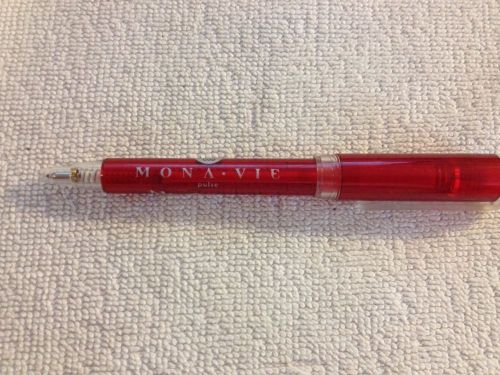 Monavie Pulse Red Pen- Black Ink