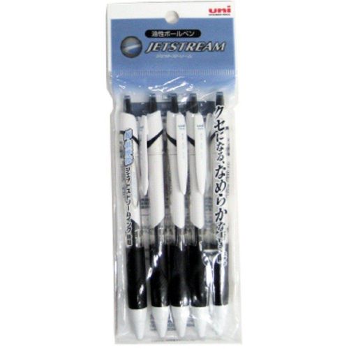 Five ballpoint pen Uni jet stream H.SX150055P24 black Japan