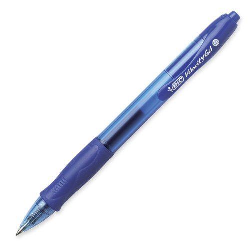 Bic Velocity Gel Retractable Pen - Medium Pen Point Type - 0.7 Mm Pen (rlc11be)