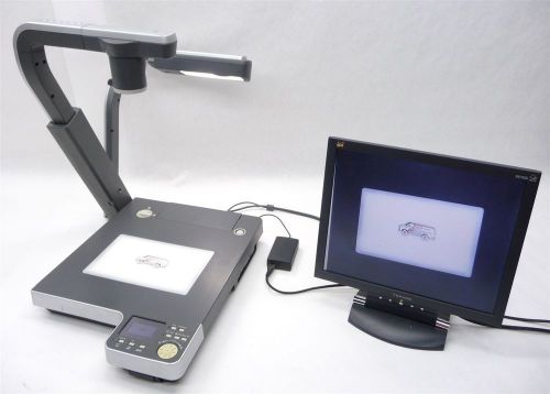 ELMO P100 16X OPTICAL ZOOM DOCUMENT OVERHEAD CAMERA DIGITAL VISUAL XGA PRESENTER