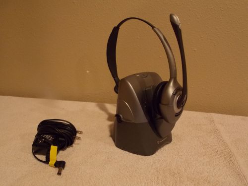 Plantronics CS351N Charging Base &amp; Plantronics Wireless Headset