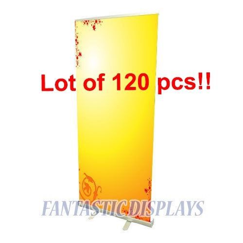 Lot of 120 33&#034; inch Retractable Roll Up Trade Show Banner Stands for Wholesale!