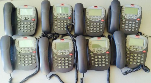 Avaya 4610SW IP Office VoIP Business Telephone include stand not tested lot of 8