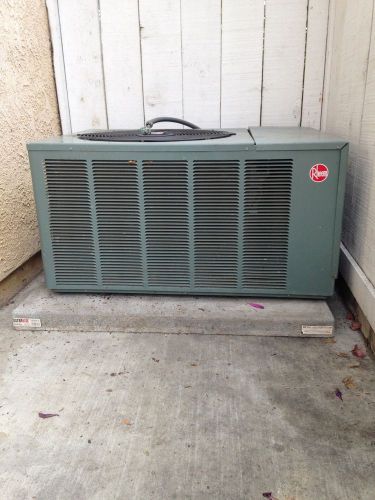 RHEEM  Classic Series AC, single outdoor units (2) condensers with pads