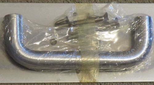 NEW ROCKWOOD Pull Plate US26D 3.5&#034; x 15&#034; Stainless Door Pull Plate incl. Handle