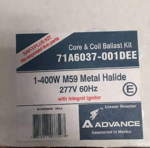 Advance 71A6037-001DEE 400W M59 With integral Ignitor