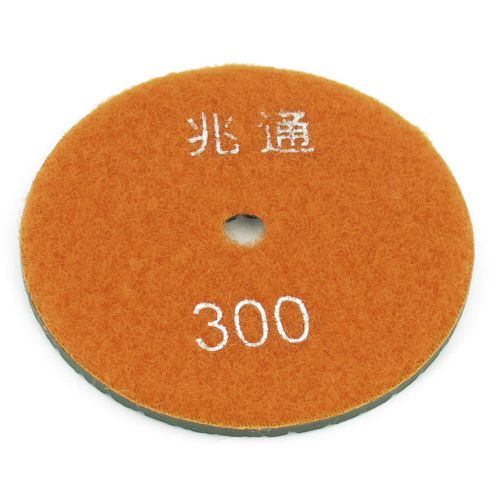 Grit 300 3&#034; Diameter Tile Stone Polisher Grinder Diamond Polishing Pad