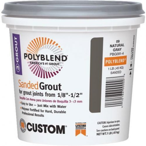1# sanded nat gray grout pbg091-4 for sale